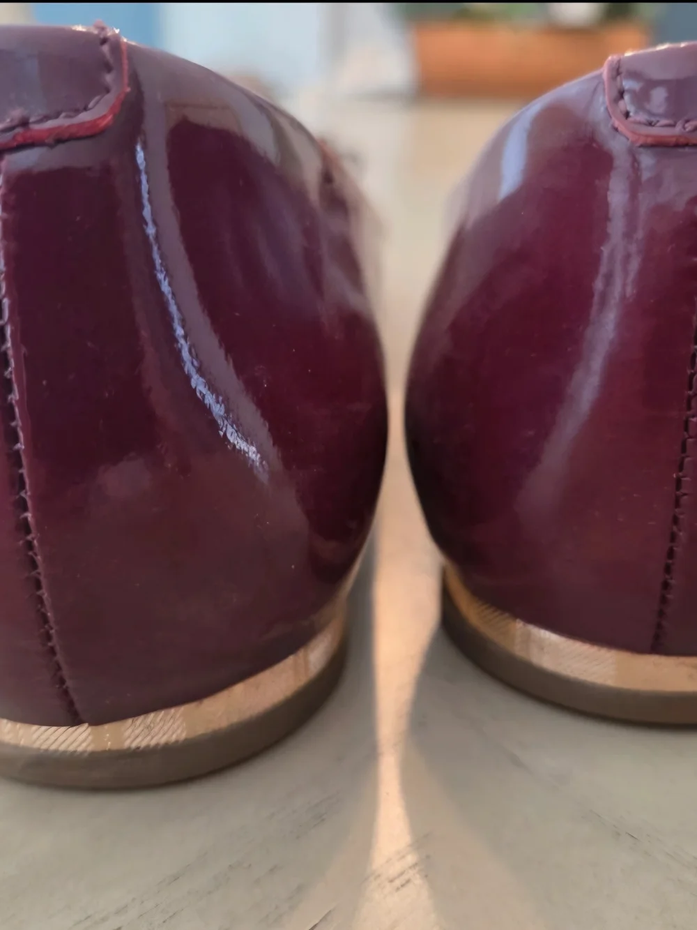 Coach Wendy leather flats sz 8.5